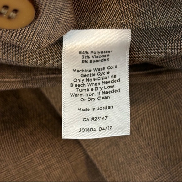 Talbots Classic Front Line Trouser Pants, Size 8 Petite - Picture 11 of 11